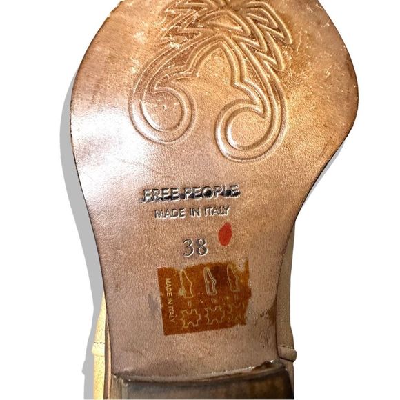 Free People Rancho Mirage Embroidered Western Leather Boots - Picture 6 of 9